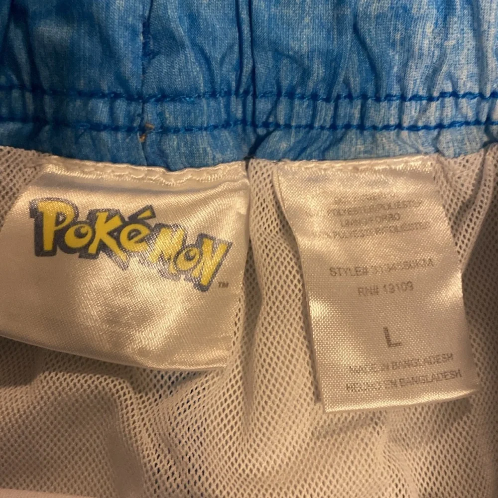 Pokémon Pikachu Swim‎ Trunks Shorts. Size L